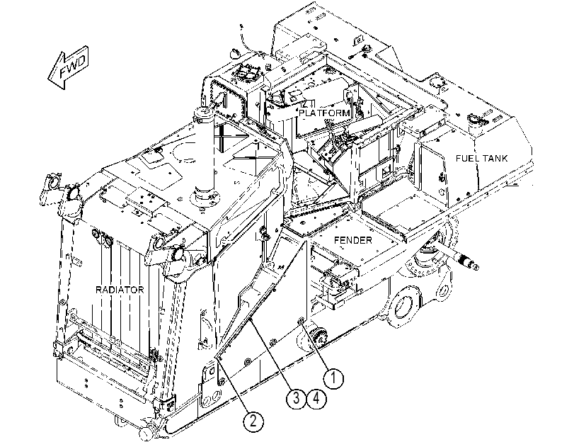 GUARD GP-ENGINE 4508991 CAT