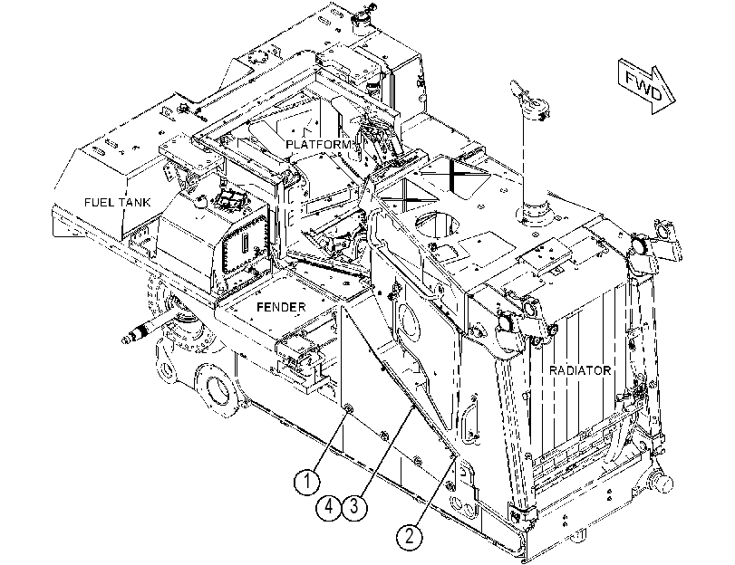 GUARD GP-ENGINE 4508992 CAT