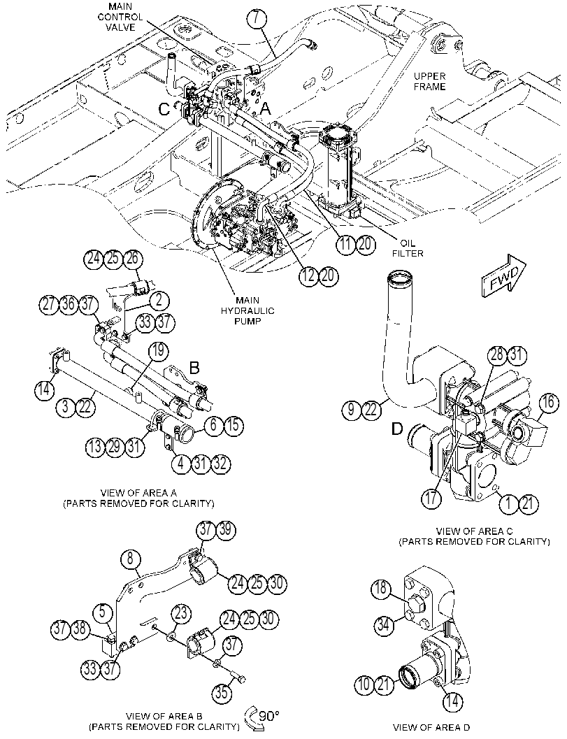 LINES GP-CONTROL 4165019 CAT
