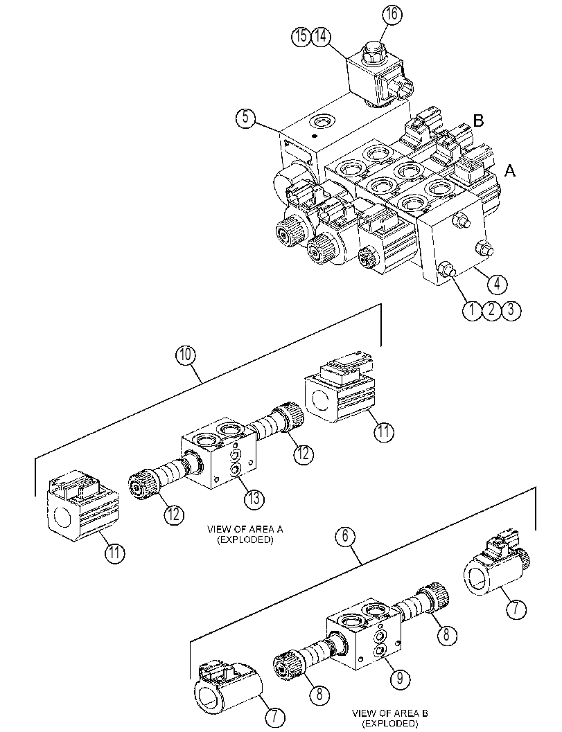 VALVE GP-STABILIZER CONTROL 3237241 CAT