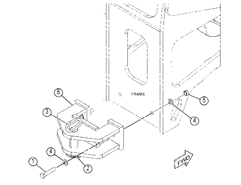 HITCH GP-TOWING 3228003 CAT