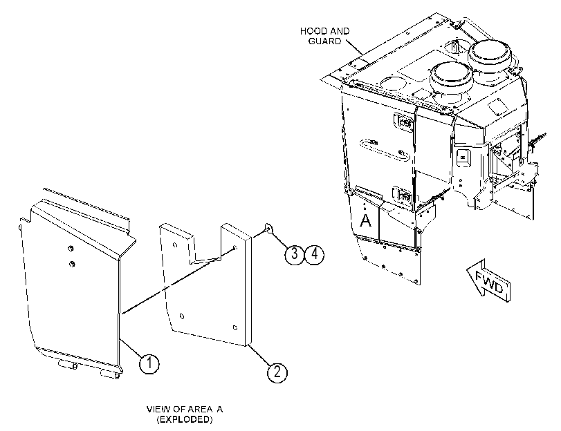 GUARD GP-ENGINE 4533017 CAT