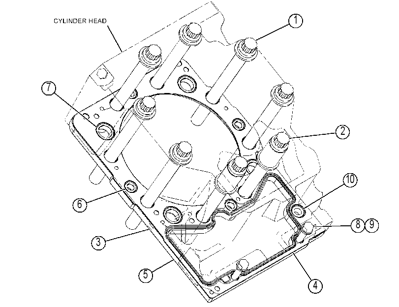 SPACER GP-BLOCK 4458603 CAT