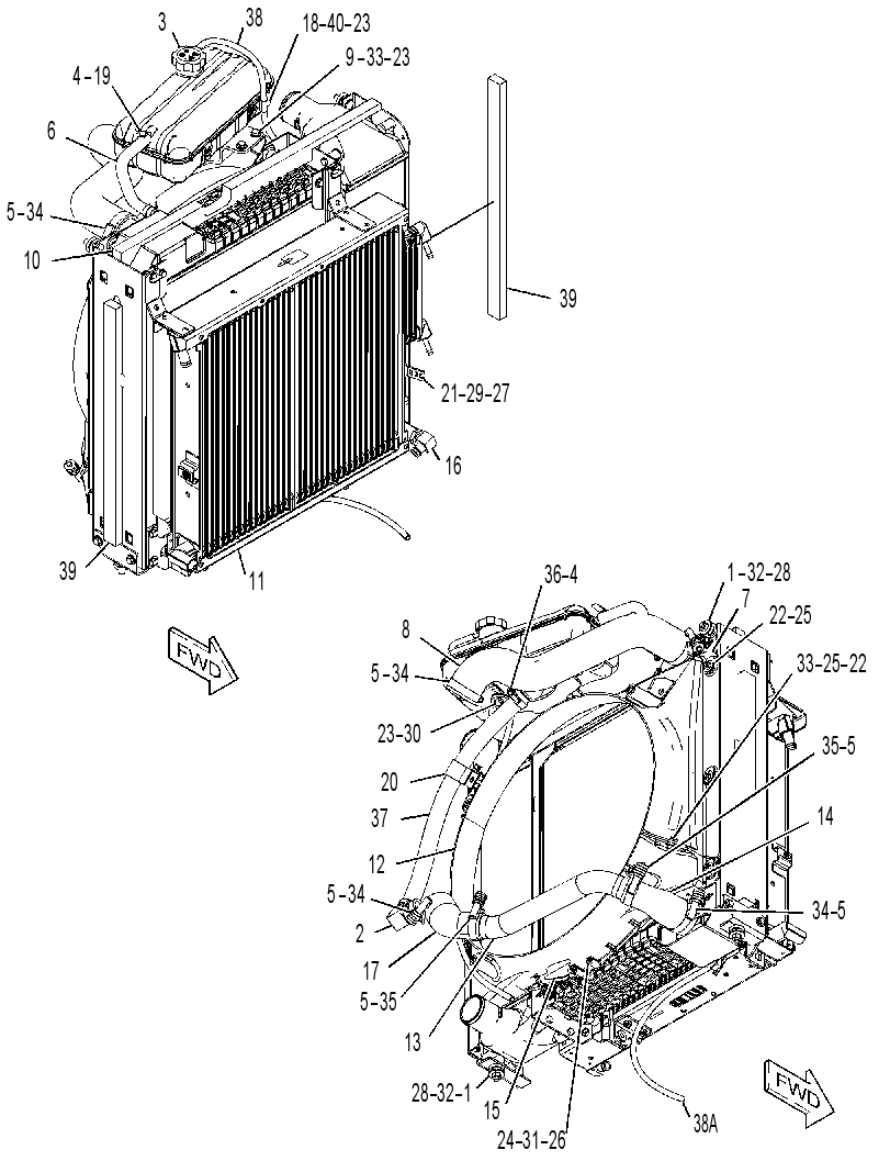 COOLING GP 3883523 CAT