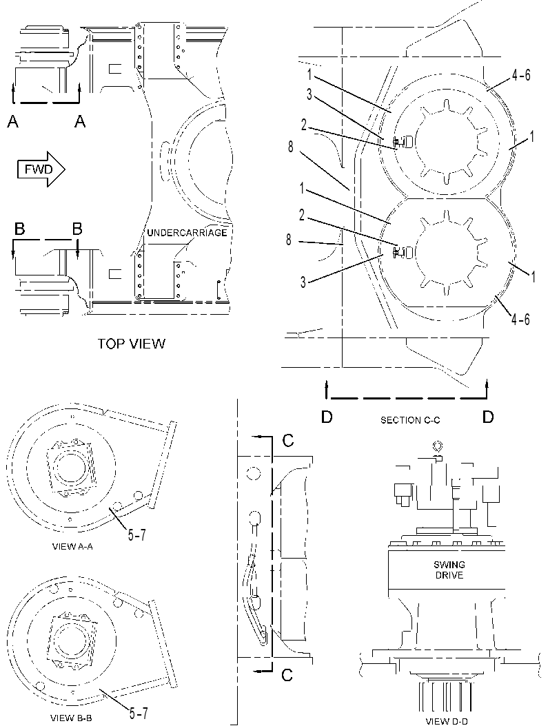 FASTENER GP-FINAL DRIVE & MTR 2276064 CAT