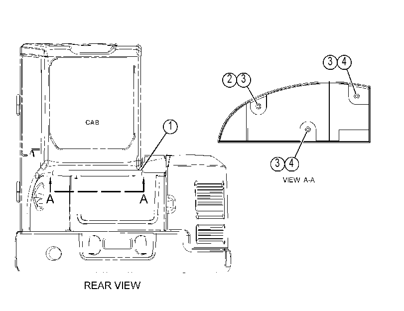 COVER GP-HOOD 4317755 CAT