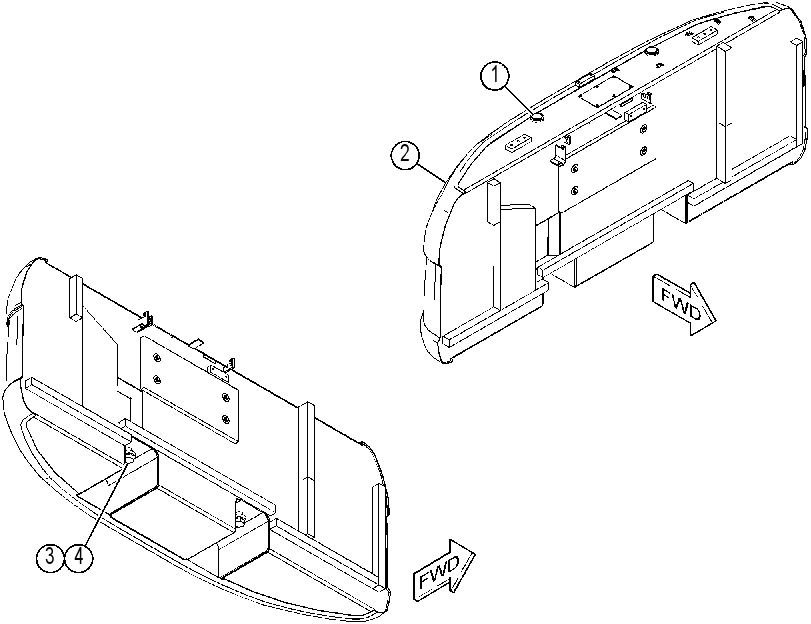 Противовес с креплением 4159804 CAT