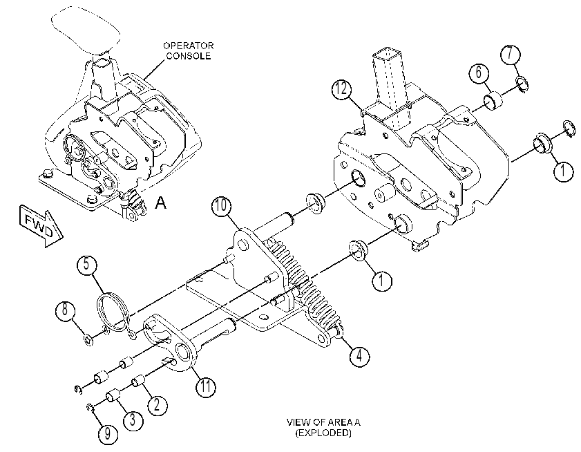 SUPPORT & BUSHING GP-CONSOLE 4583079 CAT