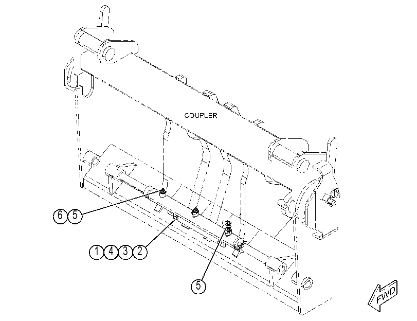 CYLINDER & MTG GP-COUPLER 4402197 CAT