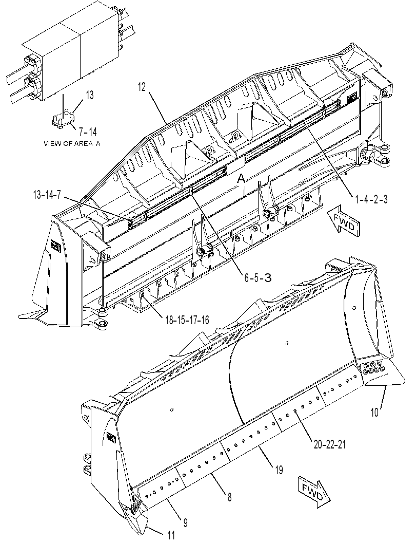 BLADE GP-SEMI-UNIVERSAL 1584533 CAT