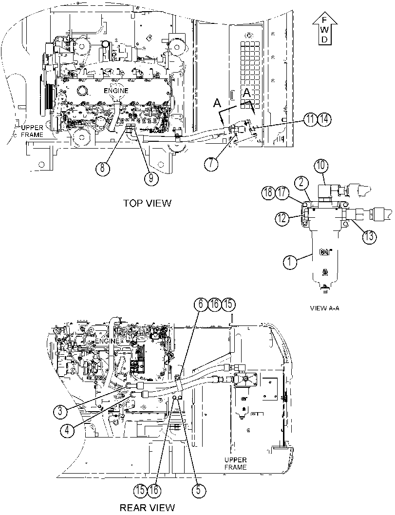 FILTER & MTG GP-ENGINE OIL 4158394 CAT