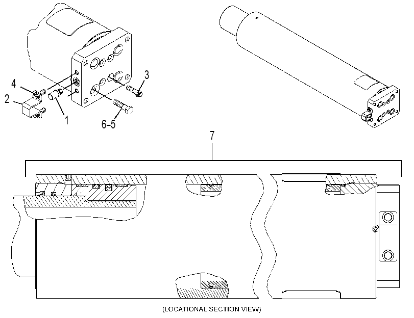 CYLINDER AS 3106499 CAT
