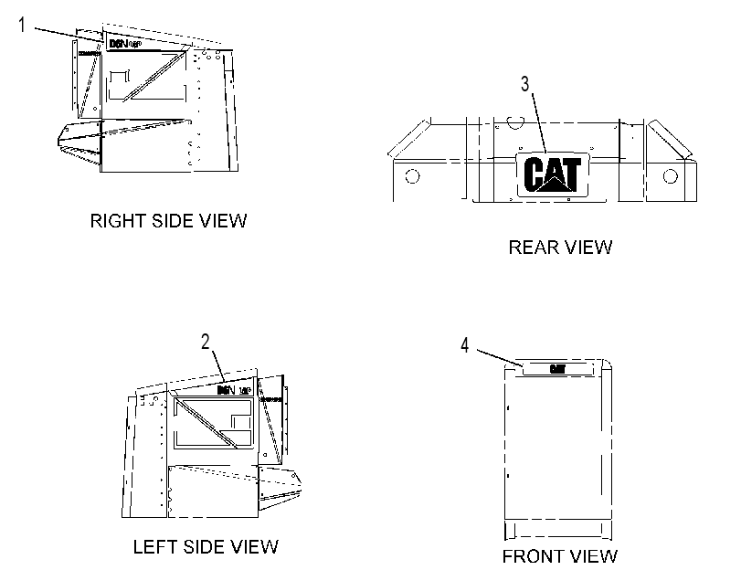 Плёнка 3698761 CAT
