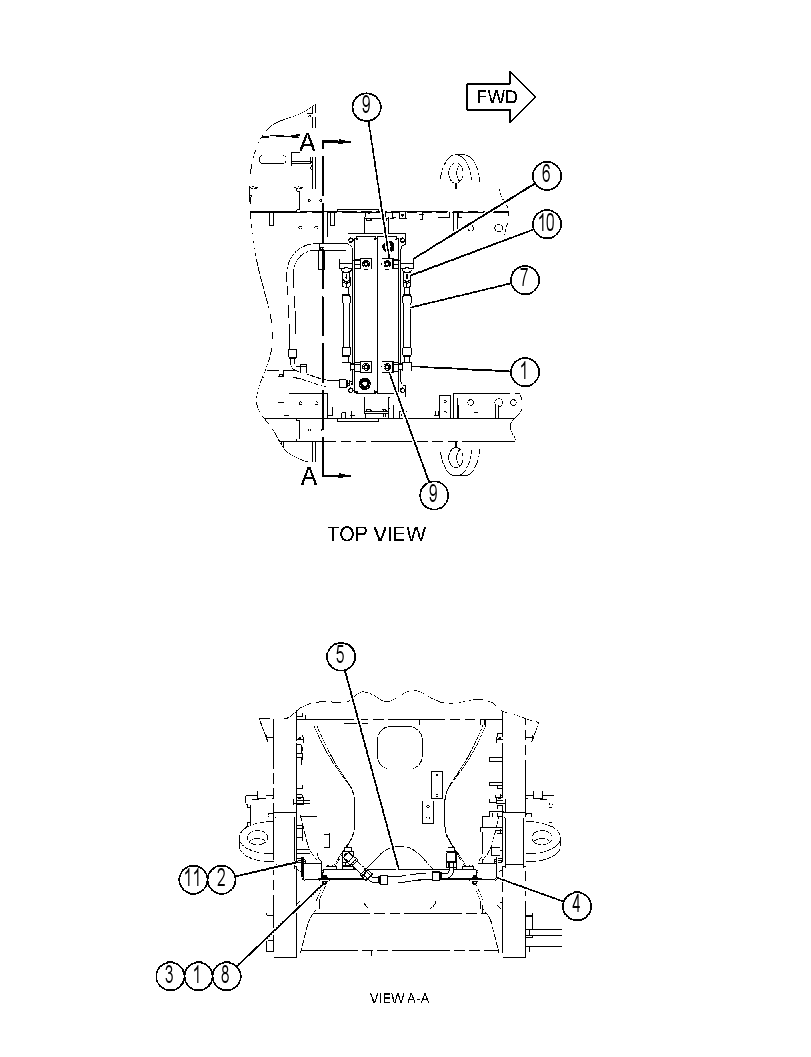 KIT-AXLE OIL COOLER 4158643 CAT