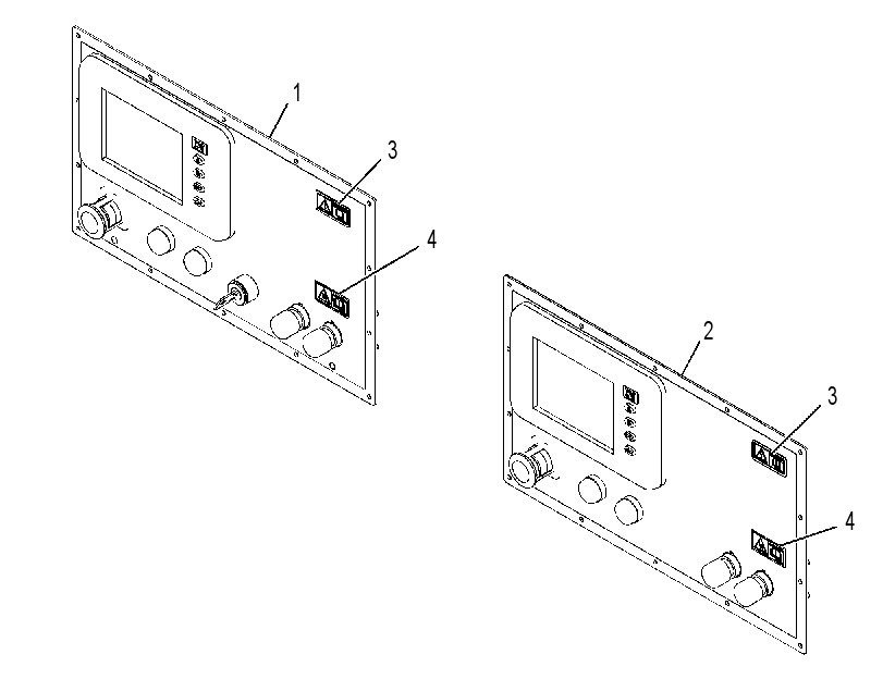 PANEL GP-PILOT HOUSE INSTR 3803910 CAT