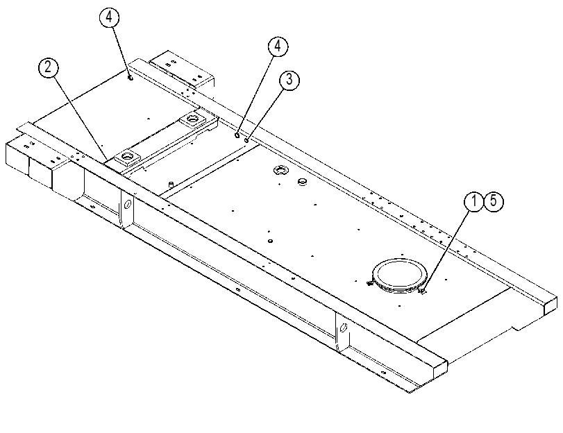 BASE AS-FUEL TANK 4483800 CAT