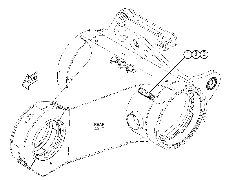 PUMP & MTG GP-REAR AXLE LUBE 4322964 CAT