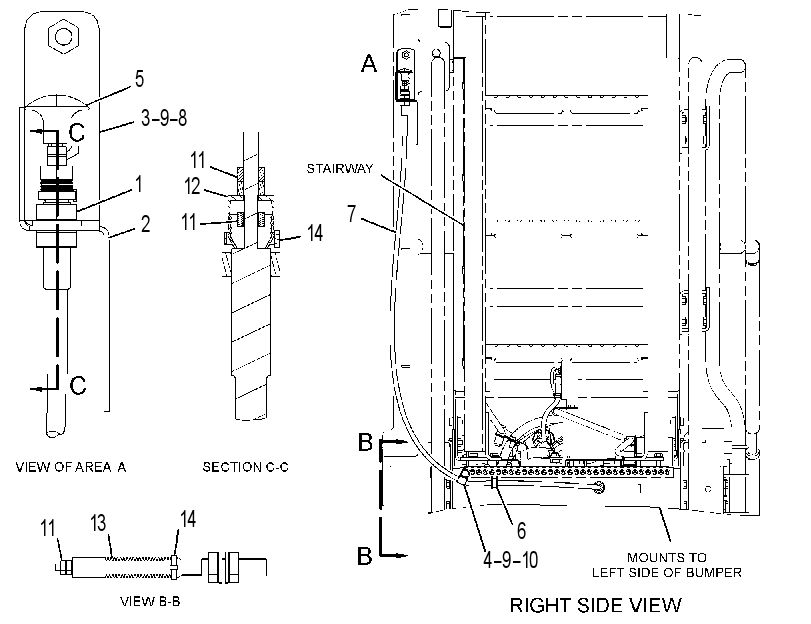 CABLE & MTG GP-CONTROL 3620231 CAT