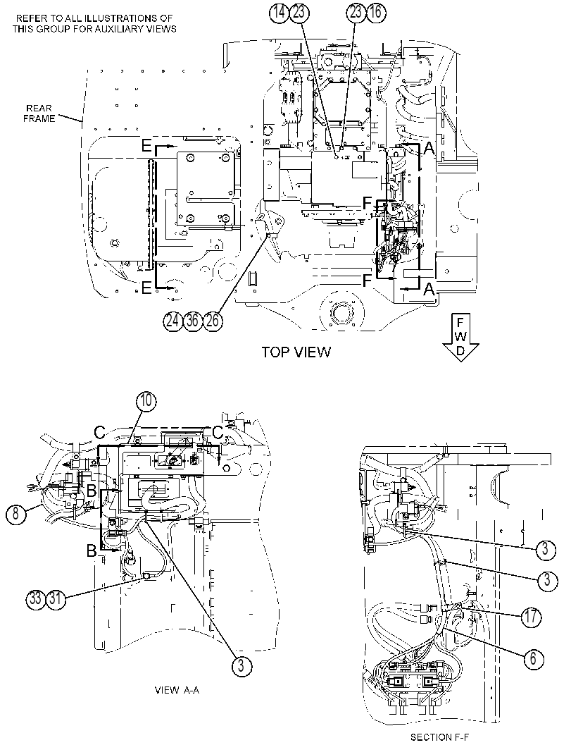 WIRING GP-REMOTE CONTROL 4562112 CAT