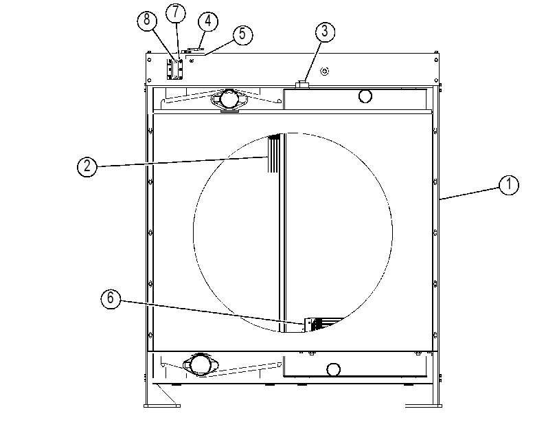 RADIATOR AS 4594186 CAT