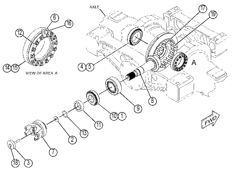GEAR GP-BEVEL 4504491 CAT