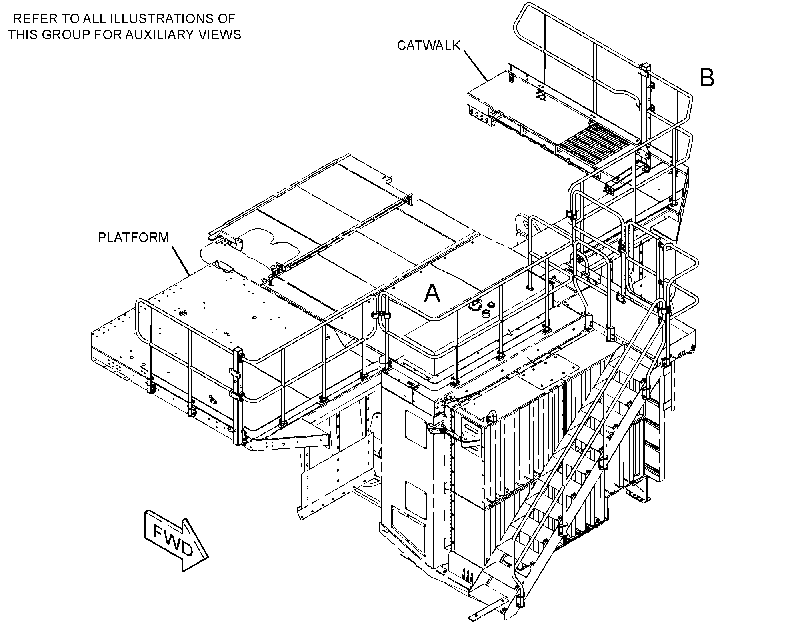 Поручень 3502256 CAT