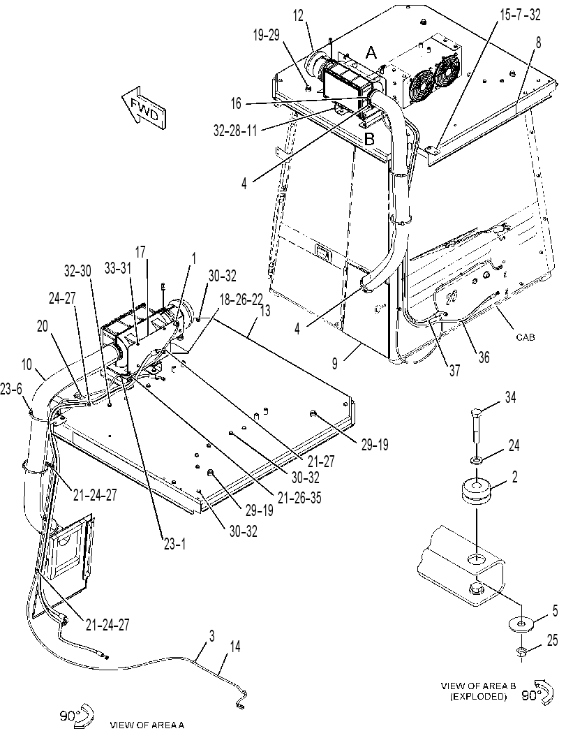 PRECLEANER AR 3806980 CAT