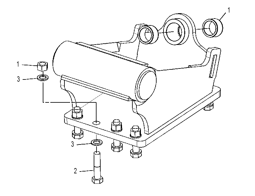 MOUNTING GP-WORK TOOL 4437285 CAT