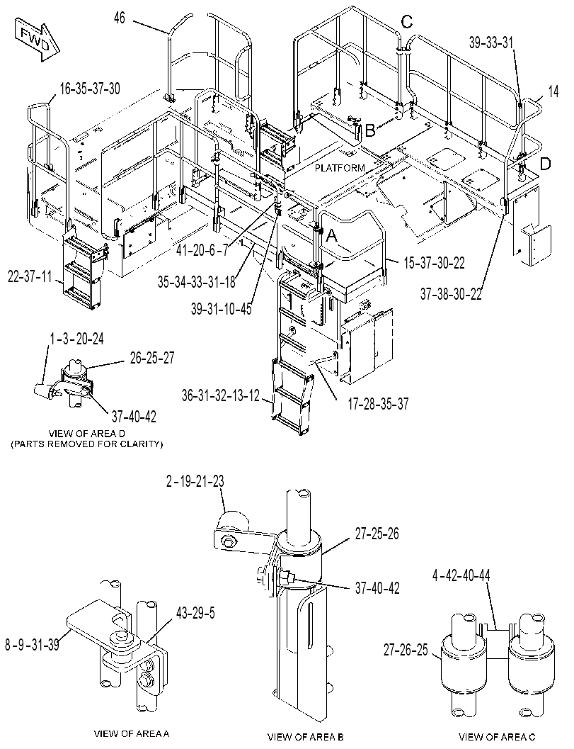 GUARDRAIL GP 3474968 CAT