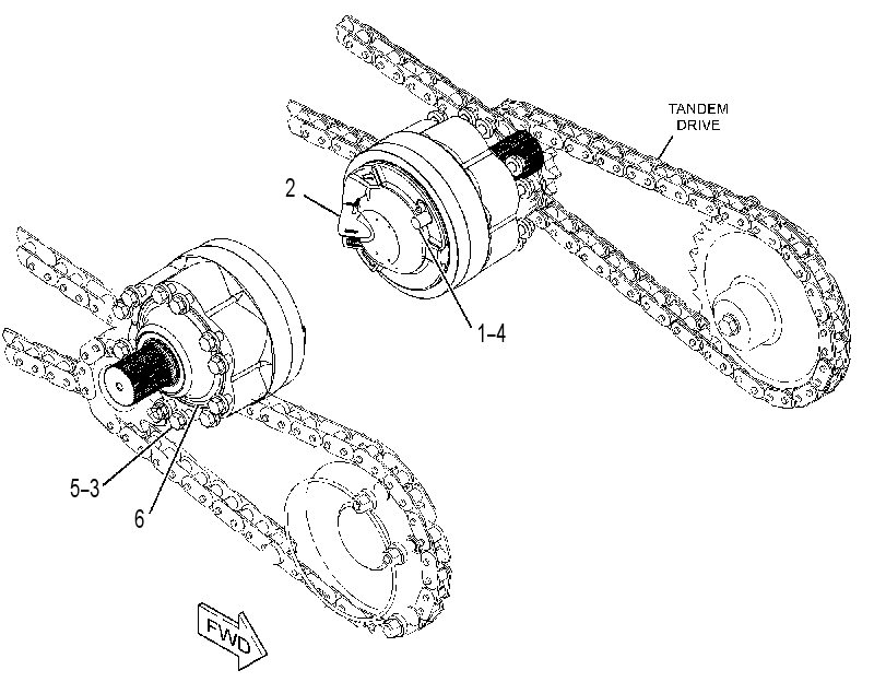 MOTOR & MOUNTING GP 3456501 CAT
