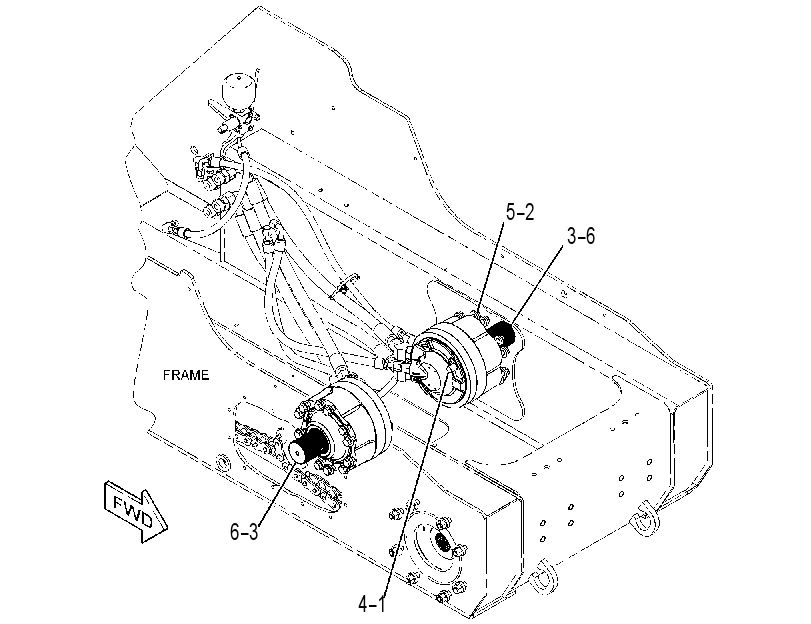 MOTOR & MOUNTING GP 4221725 CAT