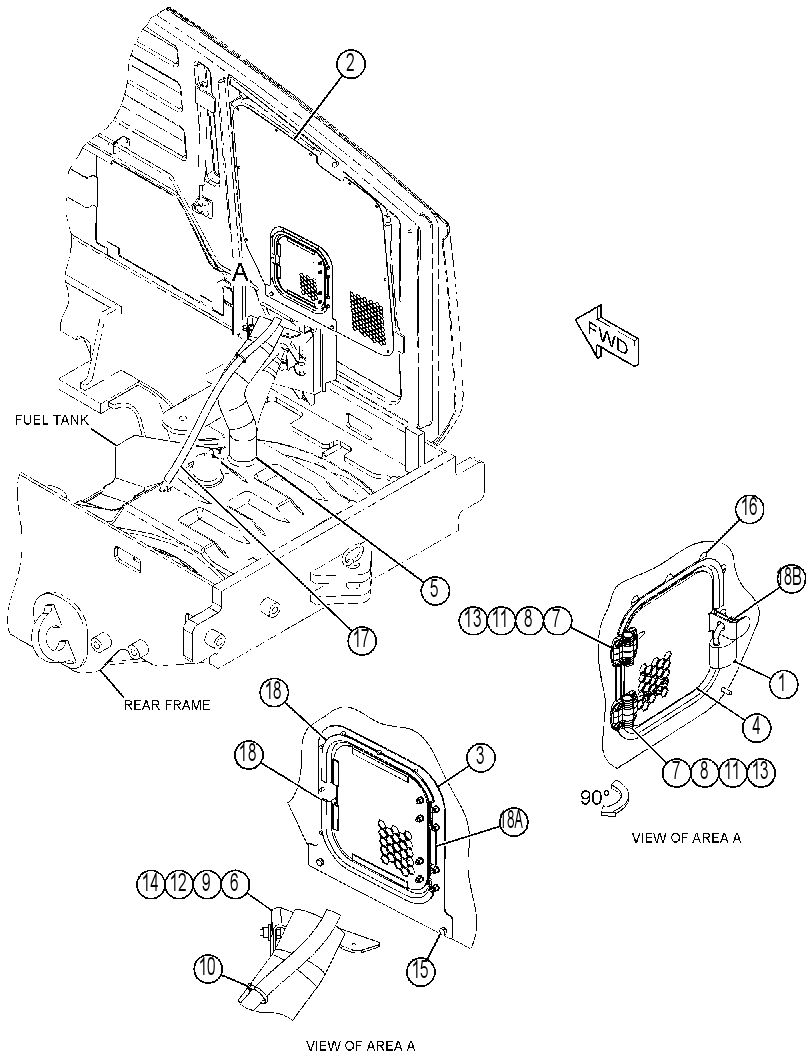 FILLER GP-FUEL 4184190 CAT