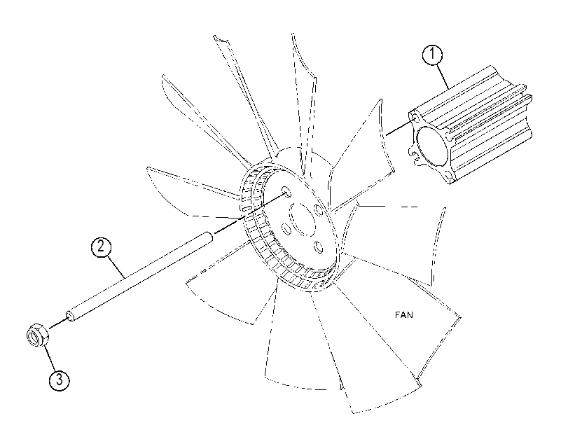 EXTENSION GP-FAN 2352395 CAT