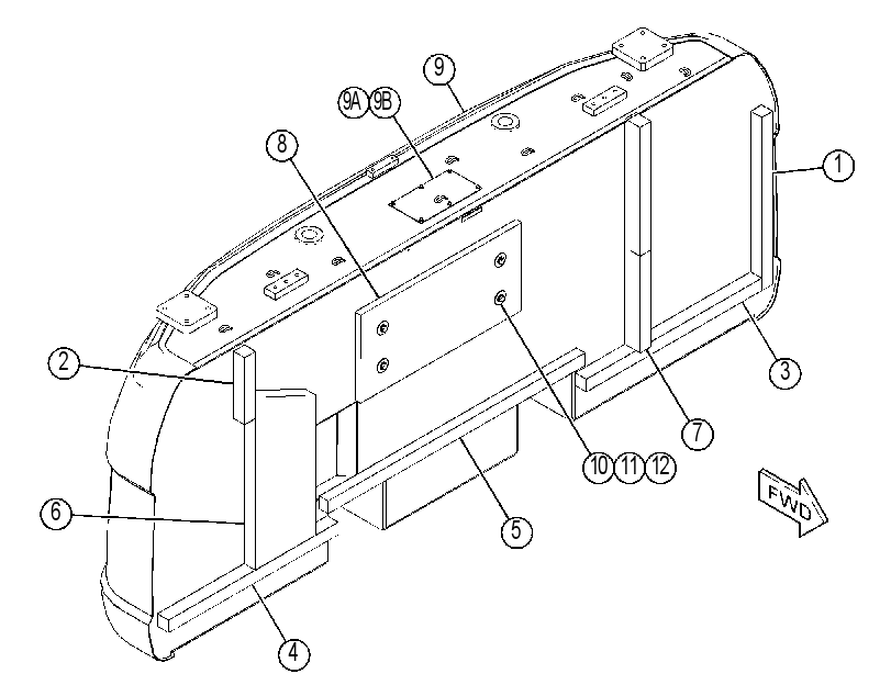 Противовес 4503396 CAT
