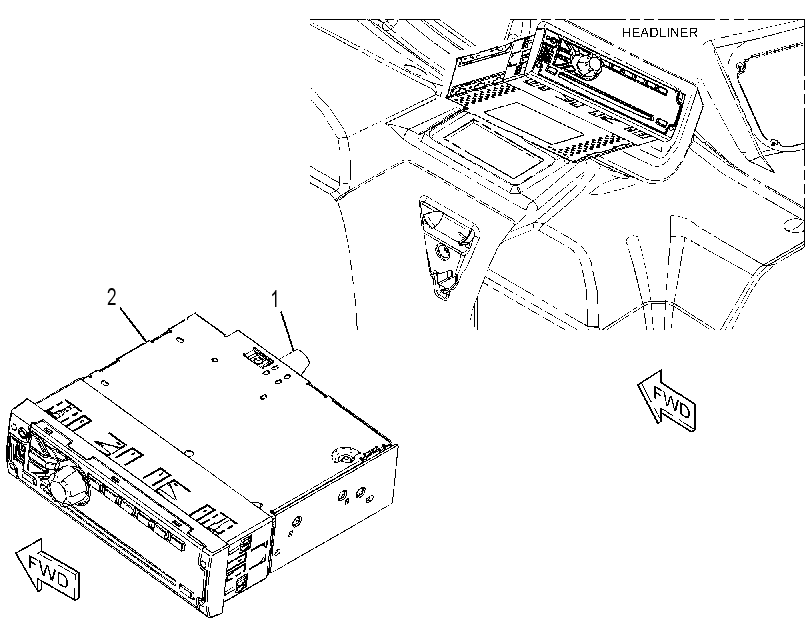 KIT-RADIO 4161179 CAT