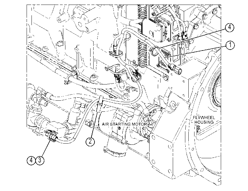 WIRING GP-AIR STARTING 4307694 CAT
