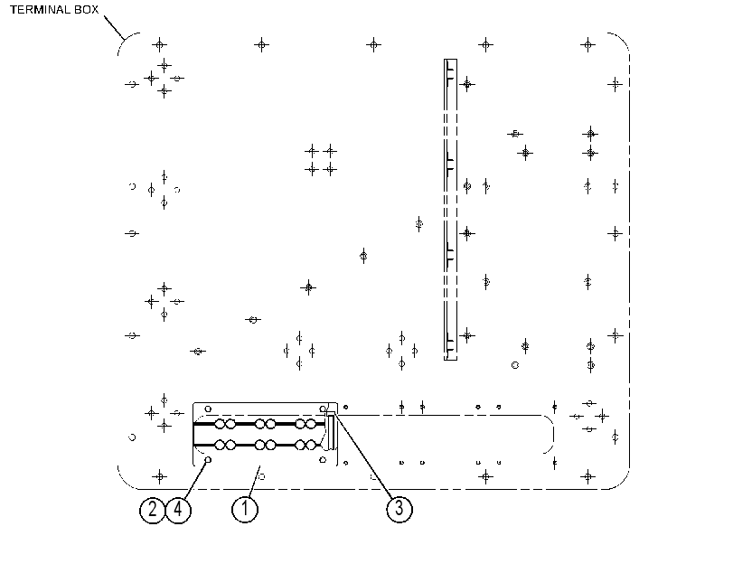 SUPPORT GP-GENERATOR BOX 4560057 CAT