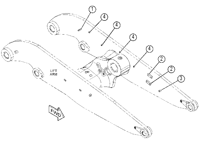 BOSS GP-LIFT ARM 3734000 CAT