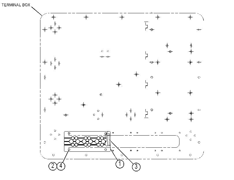 SUPPORT GP-GENERATOR BOX 4560058 CAT