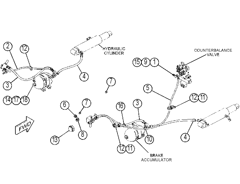 LINES GP-TRACK TENSION 3924700 CAT