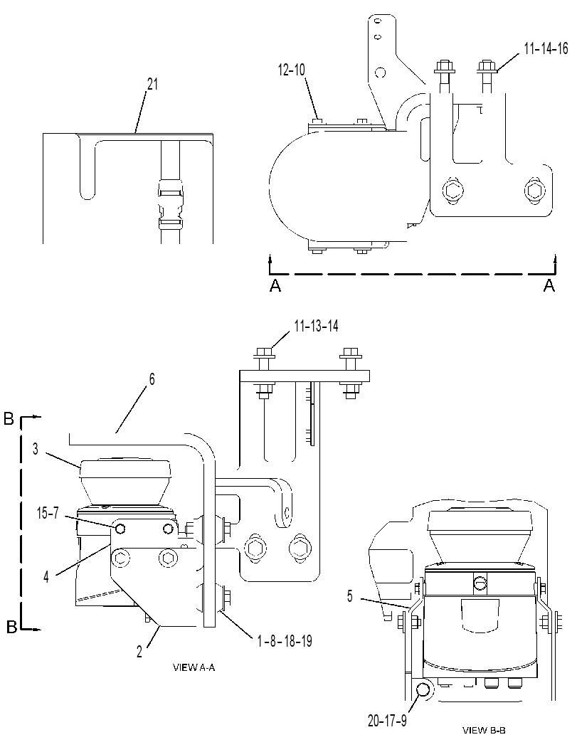 SENSOR & MTG GP-LADAR 3860080 CAT