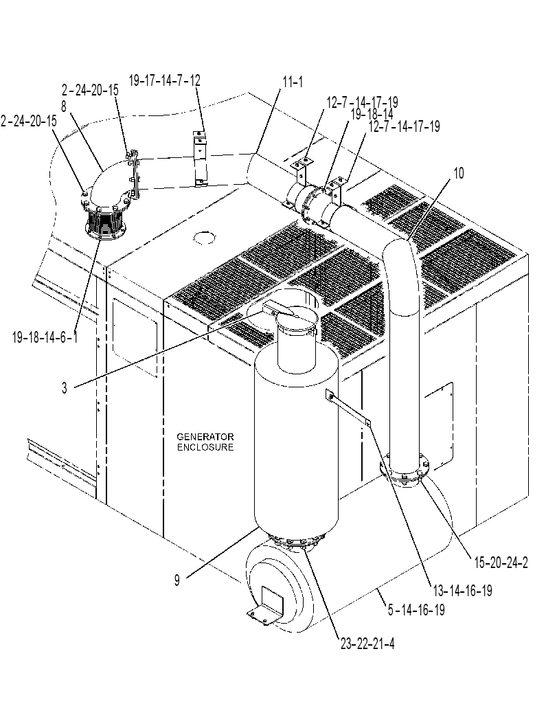 SILENCER GP 3972005 CAT