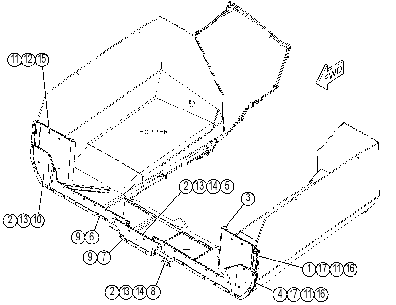 FLASHING GP 4157322 CAT