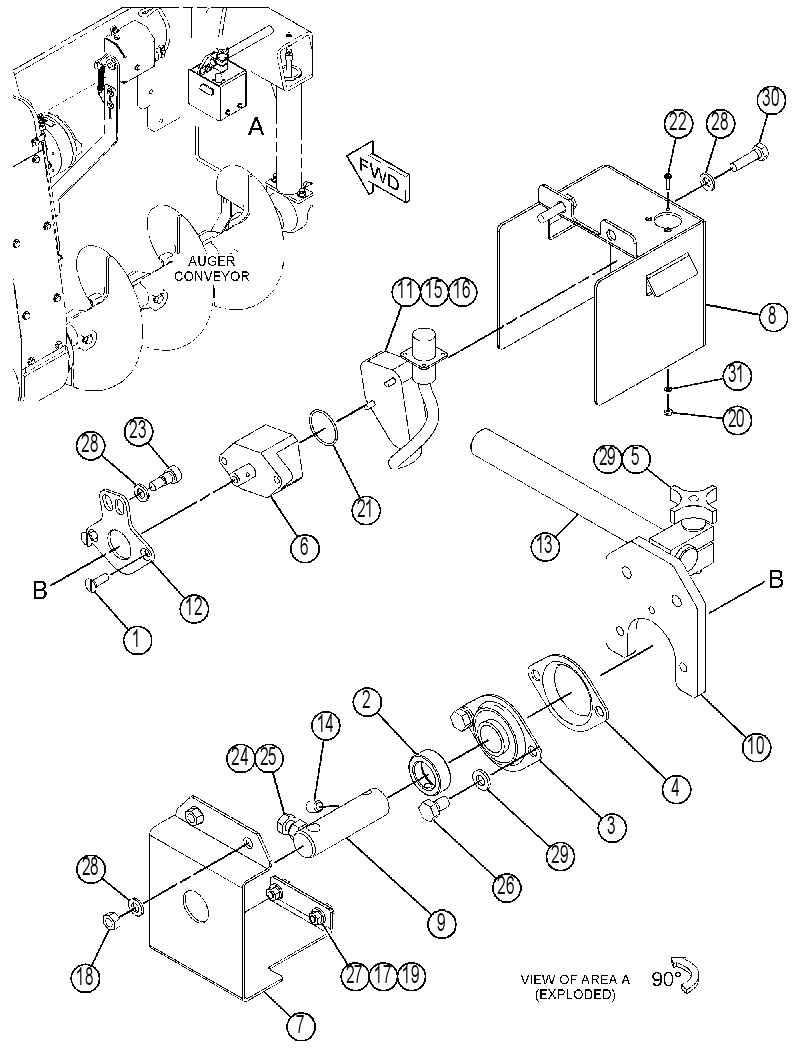 SENSOR GP-AUGER 4246958 CAT
