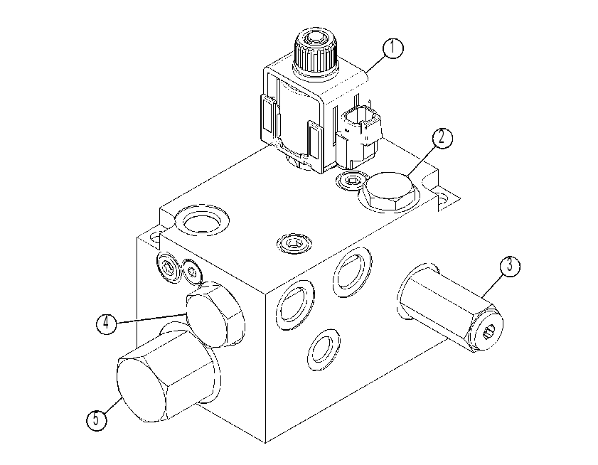 VALVE GP-FLOW DIVIDER 3974091 CAT
