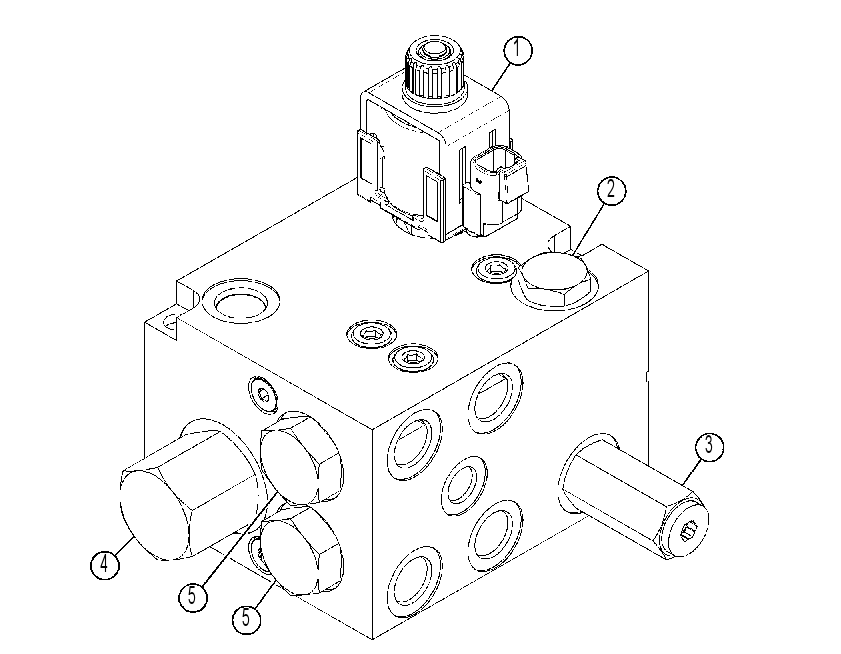VALVE GP-FLOW DIVIDER 3974092 CAT