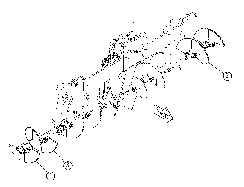 EXTENSION GP-AUGER 4386252 CAT