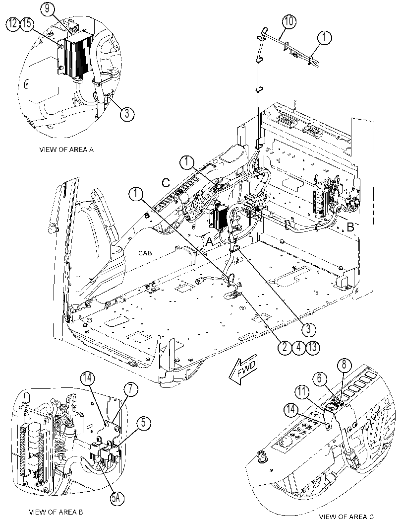 WIRING GP-RADIO 4389917 CAT