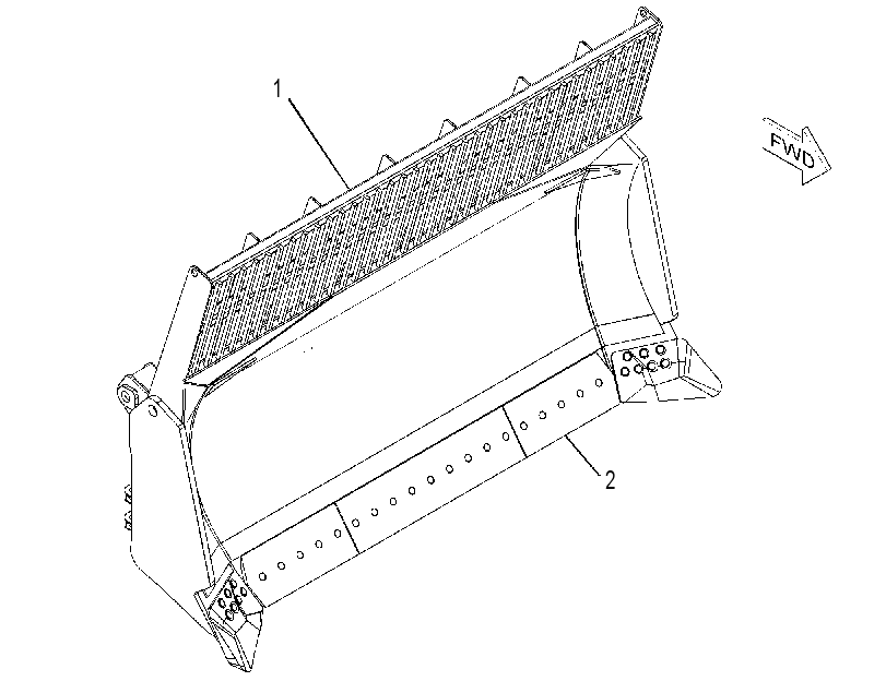 MODIFICATION AR-BULLDOZER 2453559 CAT