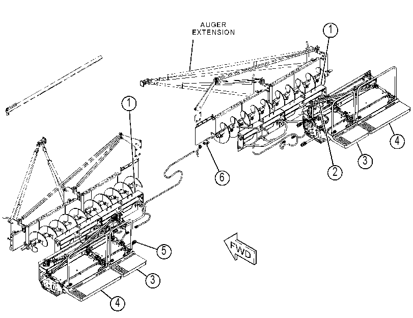 EXTENSION AR-SCREED 3907819 CAT